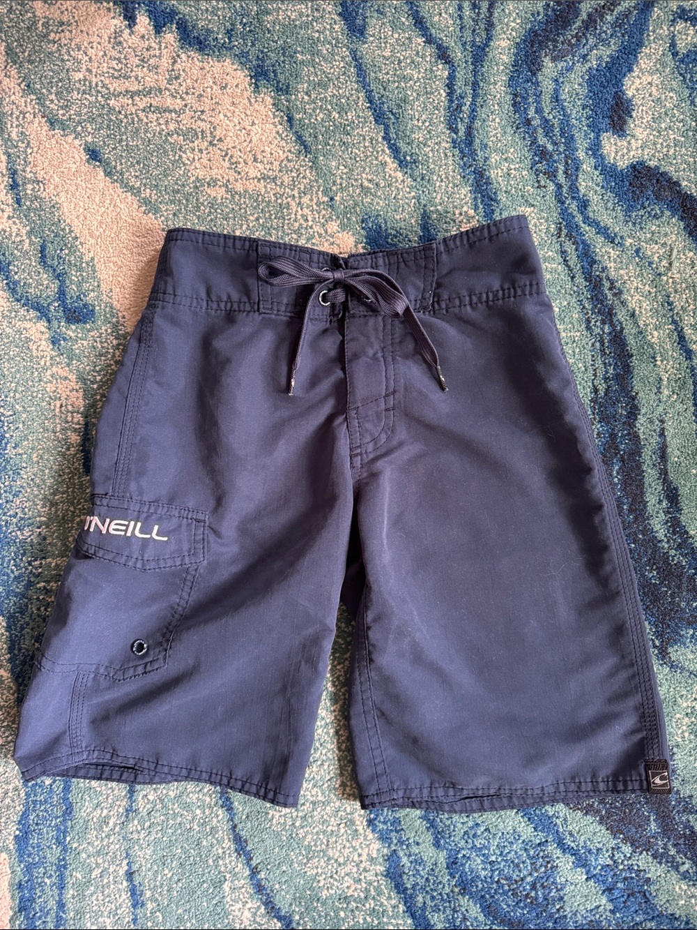 Boy’s O'Neill Dark Navy Board Shorts with Drawstring